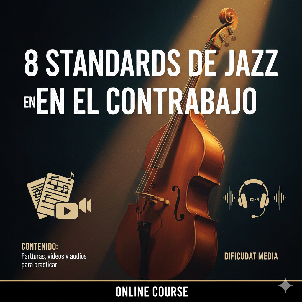 8 Standards de Jazz en el Contrabajo